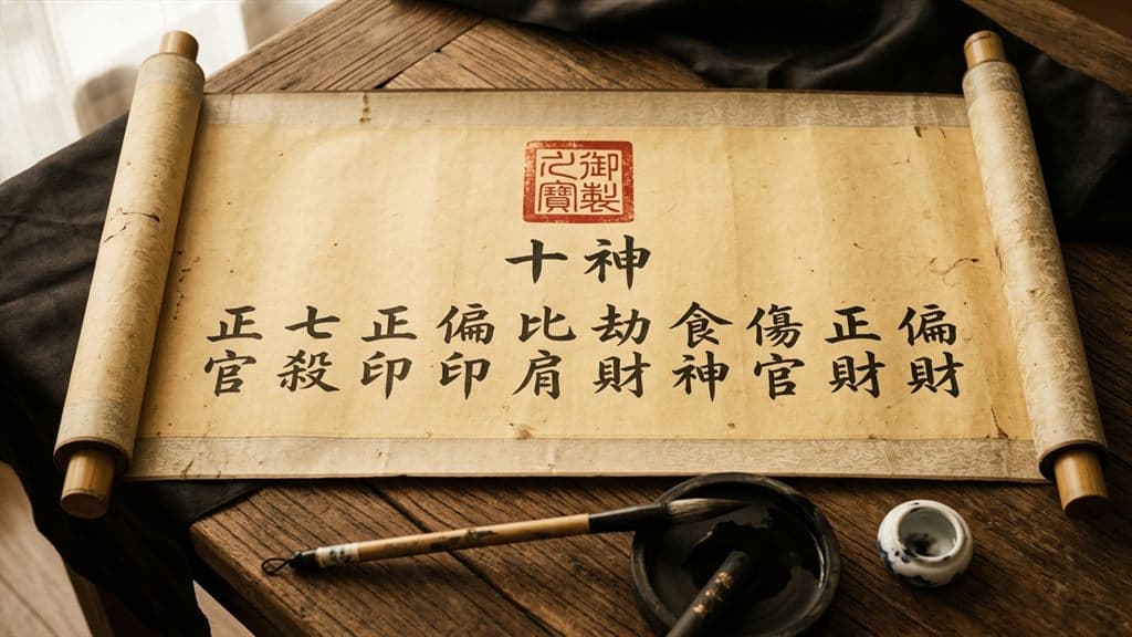 Thập Thần Trong Bát Tự Là Gì? Giải Mã 10 Thần Sát Chi Phối Tài Lộc, Sự Nghiệp